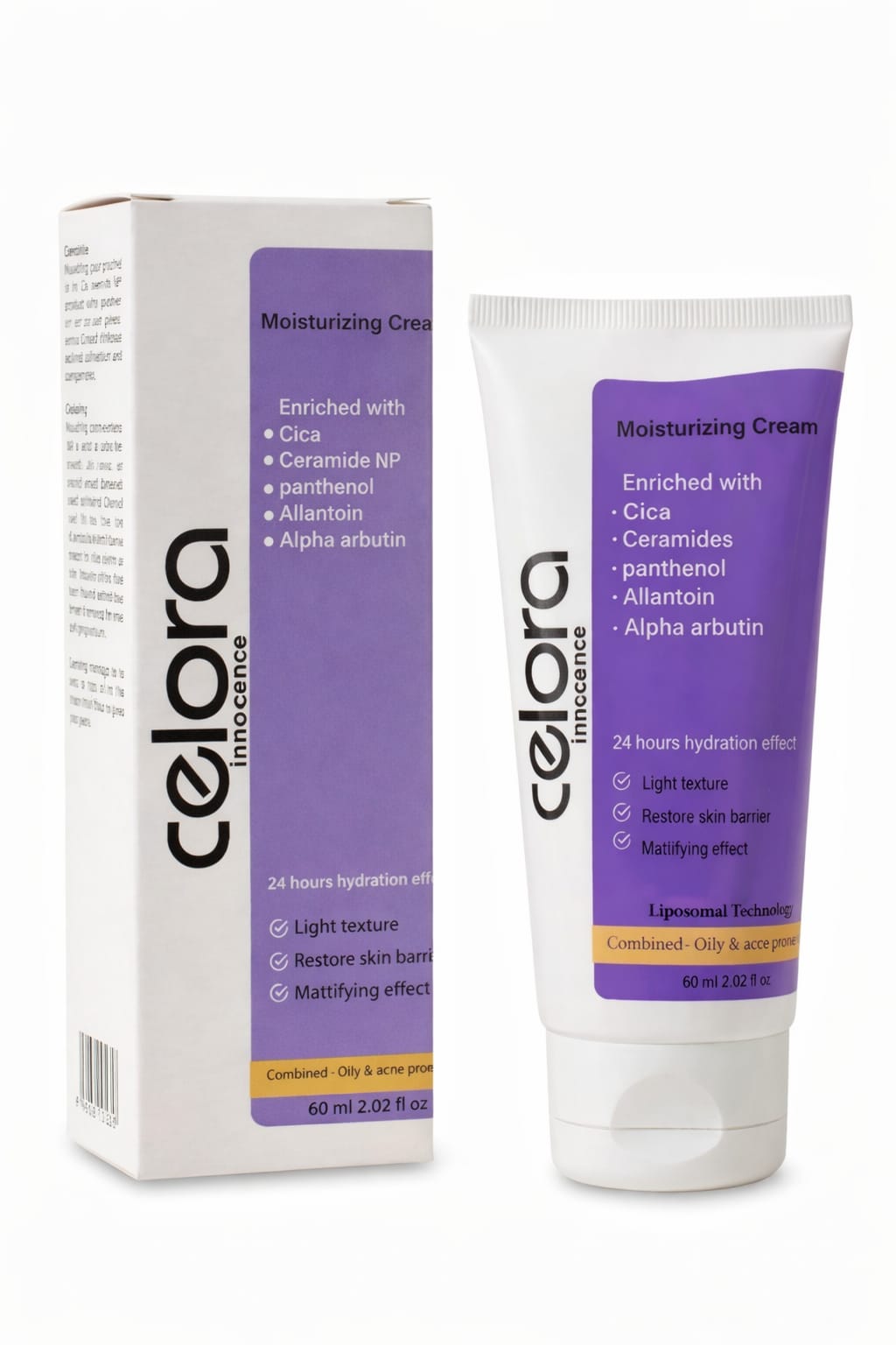 Celora moisturizing cream ( oily&acne prone skin)60 ml