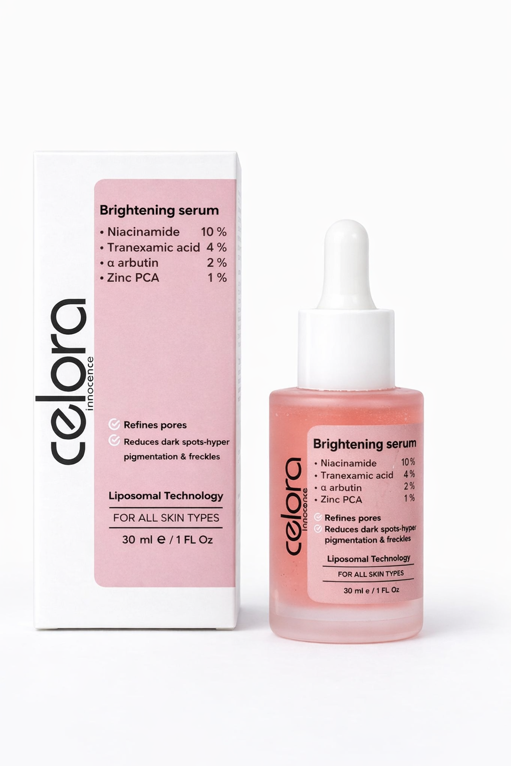 Celora Niacinamide-Tranexamic acid ( brightening serum )30 ml