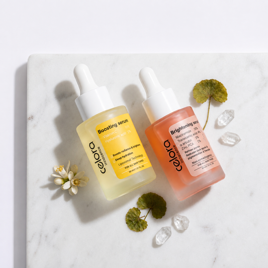 Hyperpigmentation &glowing  bundle (boosting serum +brightening serum )