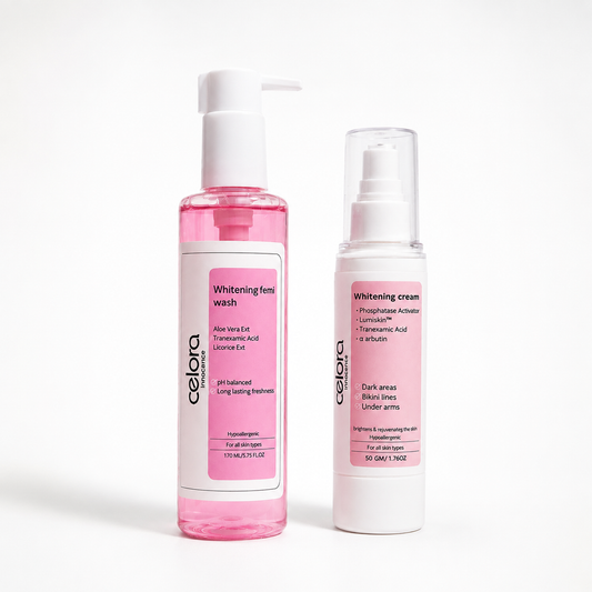 Daily brightening routine for sensitive areas